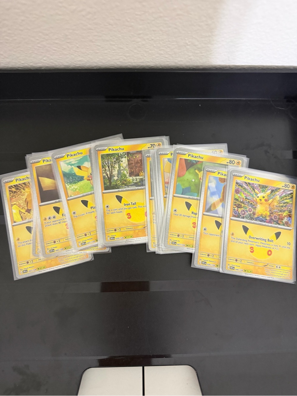 Pokemon TCG 30th Anniversary Complete 30 Card Pikachu Set - Full 30 Card Set